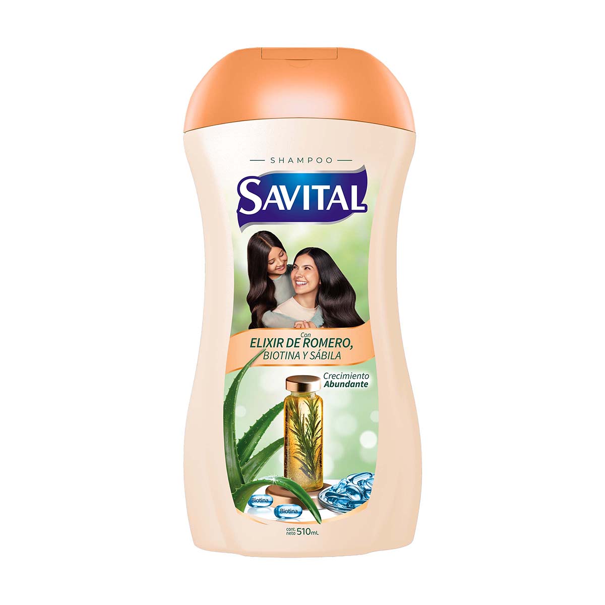 Shampoo Elixir de Romero Savital Frasco x 510 mL