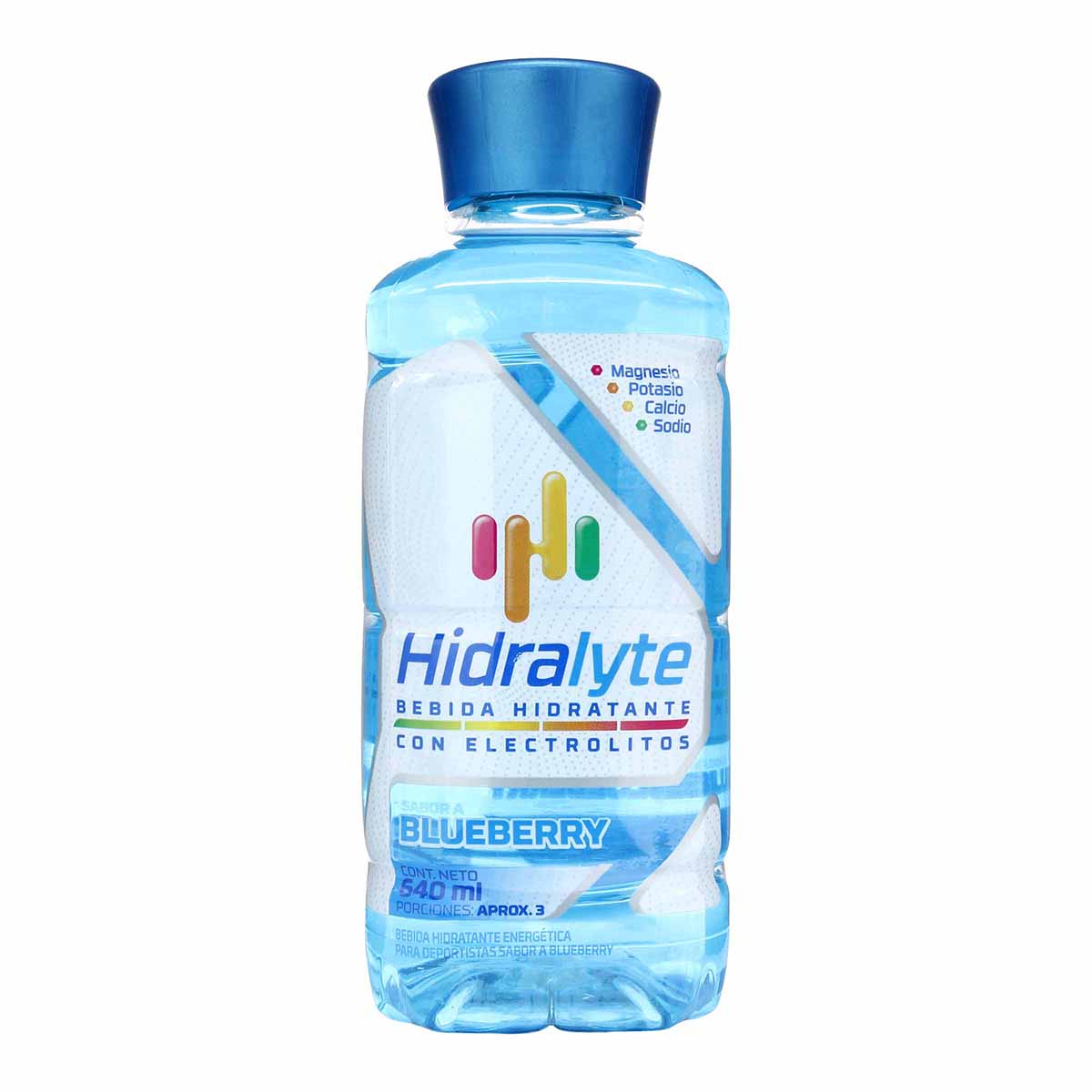Bebida Hidratante Blue Berry Hidralyte Botella x 640 mL