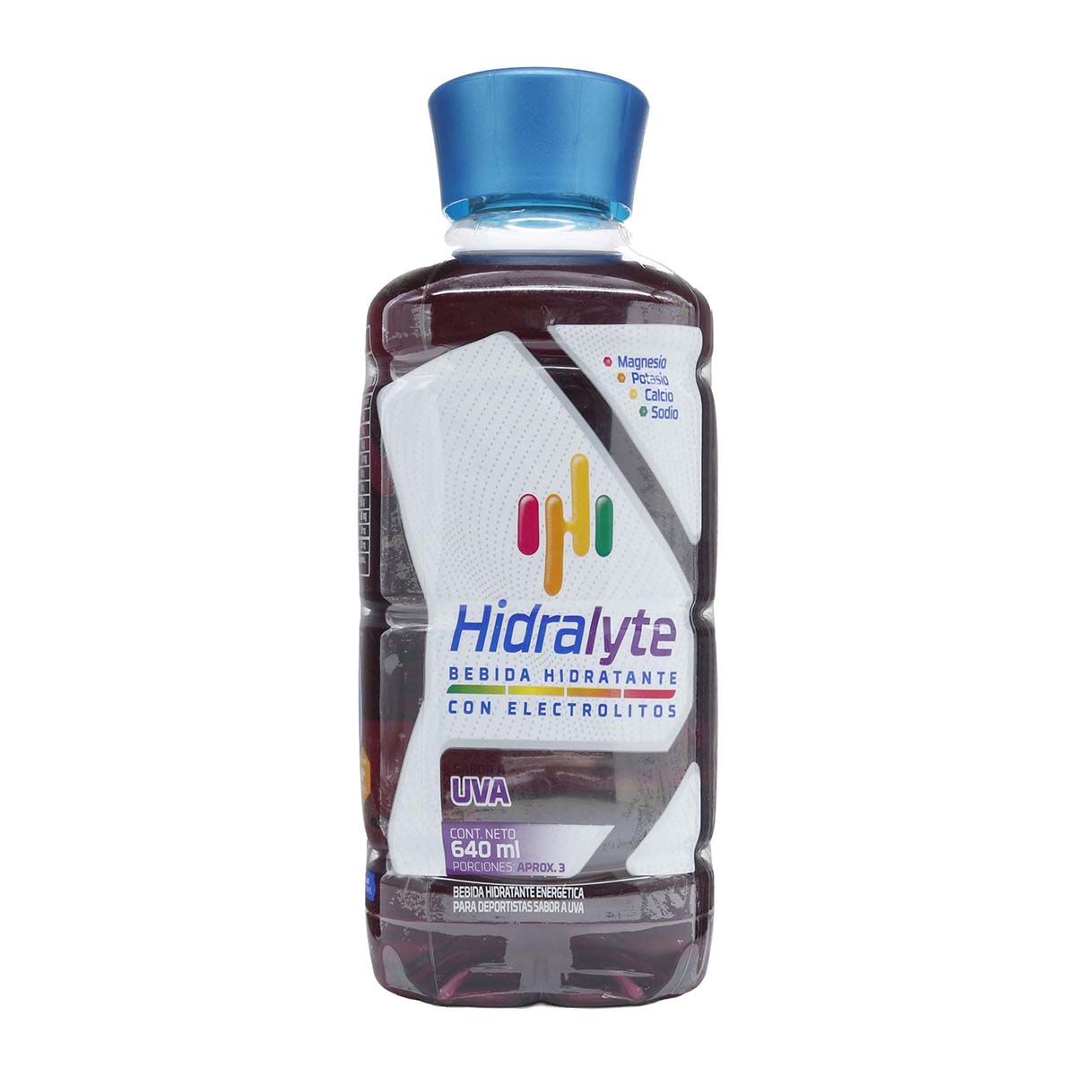 Bebida Hidratante Uva Hidralyte Botella x 640 mL