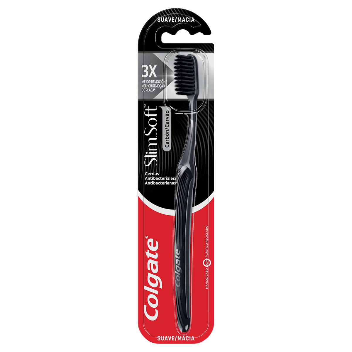 Cepillo Colgate Slim Soft Carbon Blister x 1 Ud