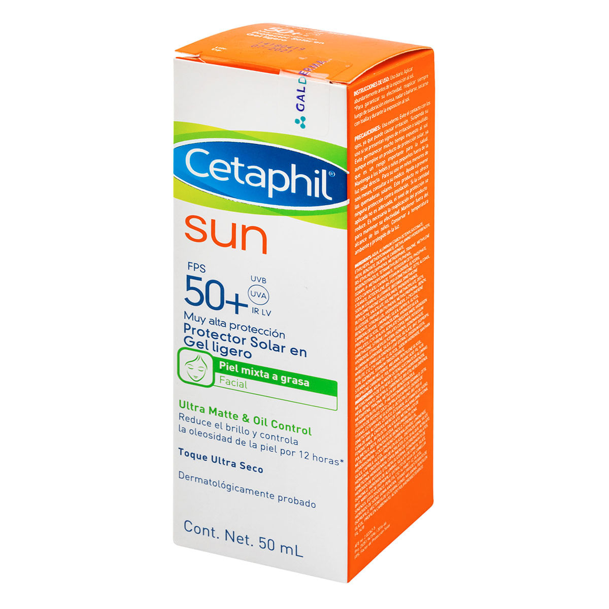 Protector Solar Cetaphil Sun FPS 50 Tubo x 50 mL