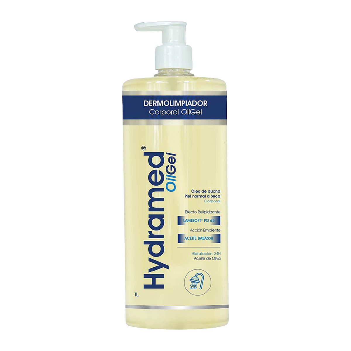 Dermolimpiador Corporal Hydramed Oilgel de Ducha Skindrug Frasco x 1 Litro
