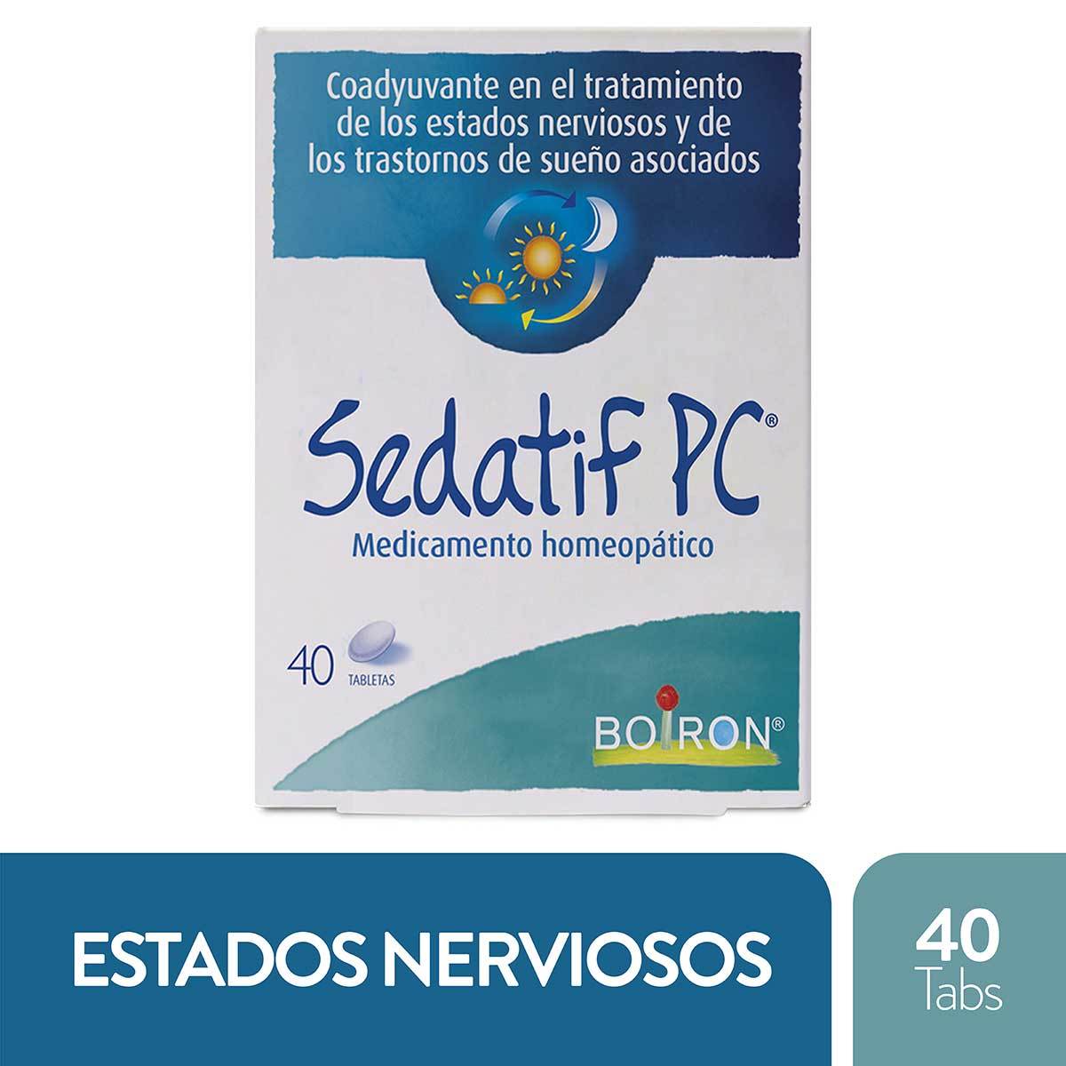 Sedatif Pc Boiron Caja X 40 Tabletas.