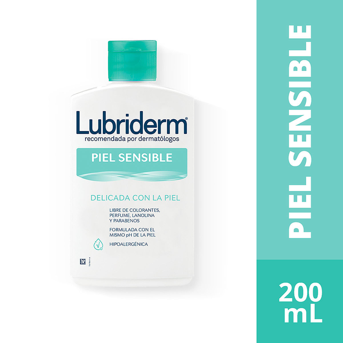 Crema Corporal Lubriderm Piel Sensible Frasco X 200 Ml.