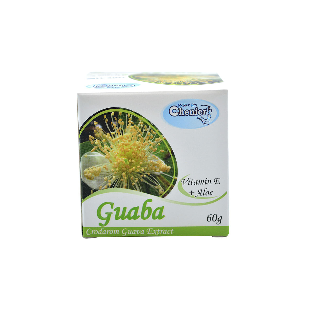 Crema Facial Chenier Guaba Vitamina E y Áloe Caja x 60 g.