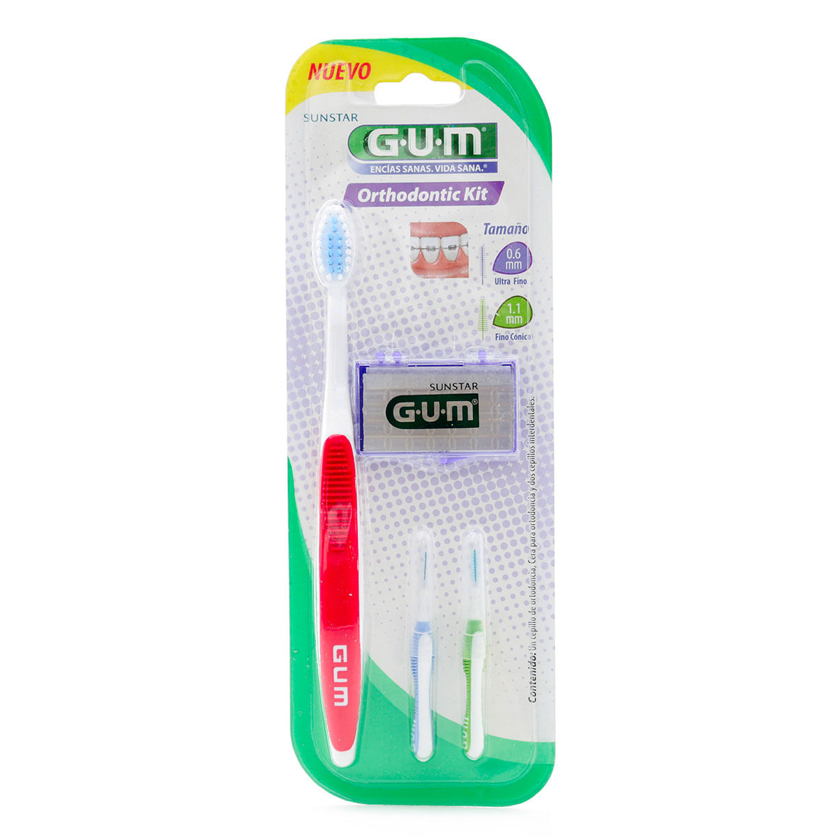 Kit Gum Sunstar Orthodontic X 4 Arts.