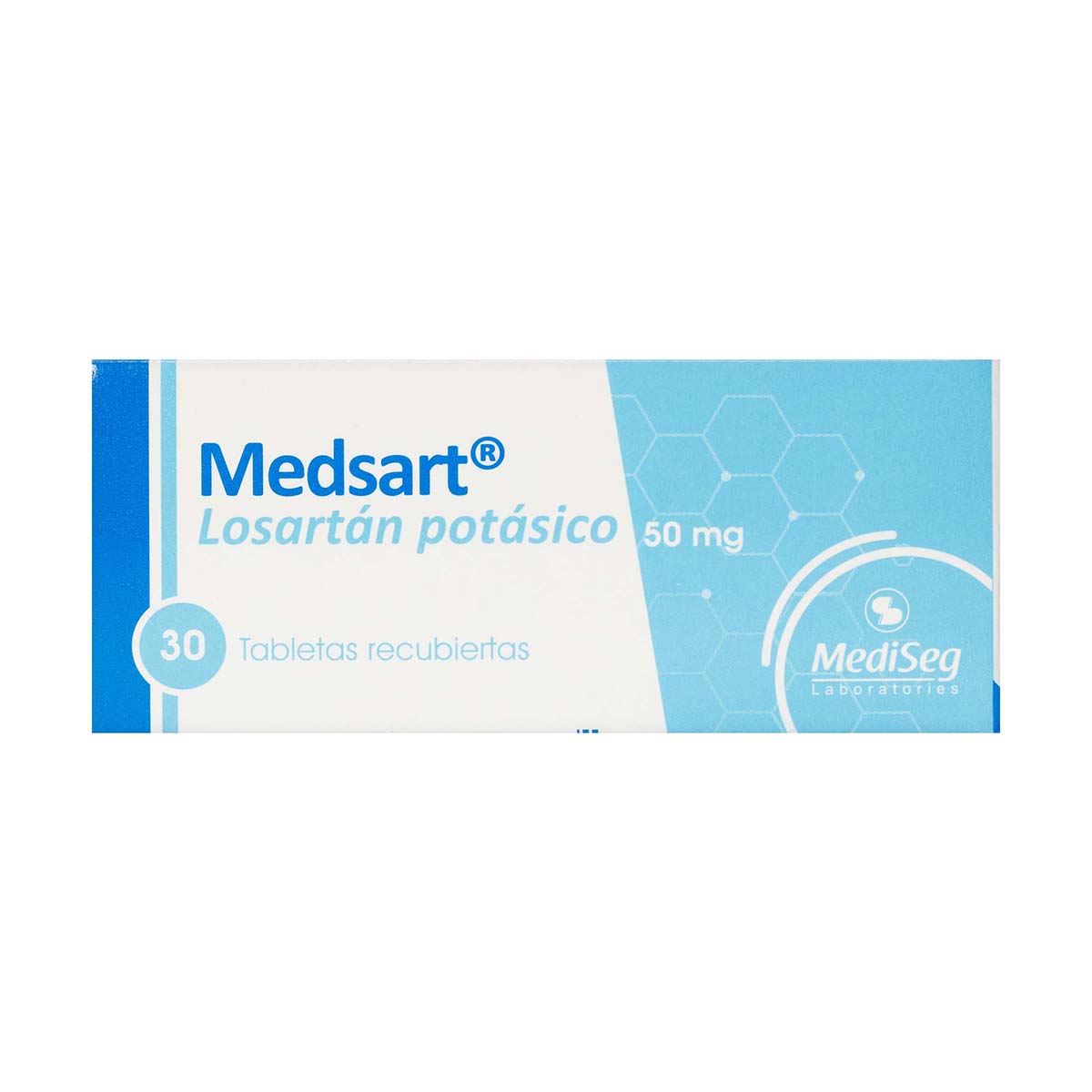 Medsart Losaran Potasico 50 mg Icom Caja x 30 Tabletas