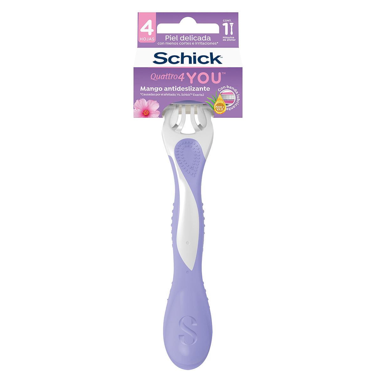 Maquina para afeitar Women Schick 4 Blister x 10 Unidades