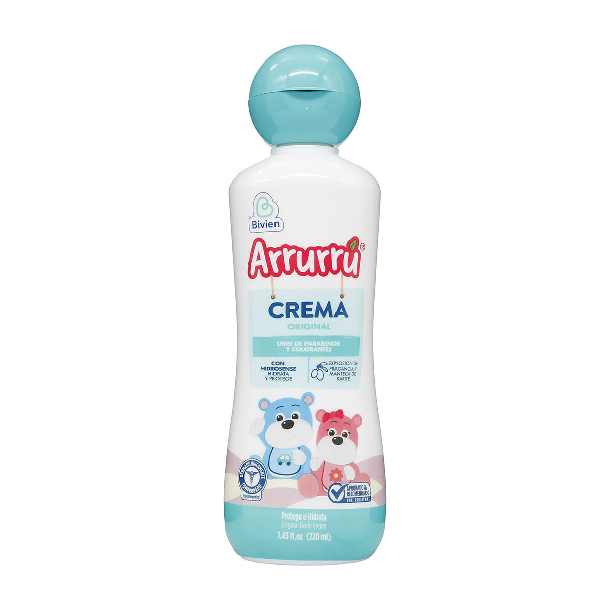 Crema Corporal Original Arrurru Frasco x 220 mL
