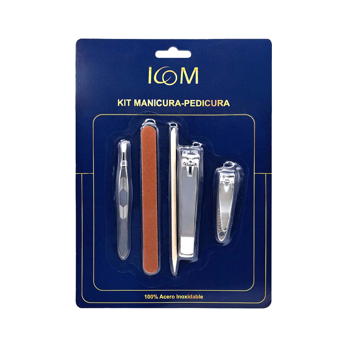 Kit Manicura-Pedicura Icom Blister x 5 Unds