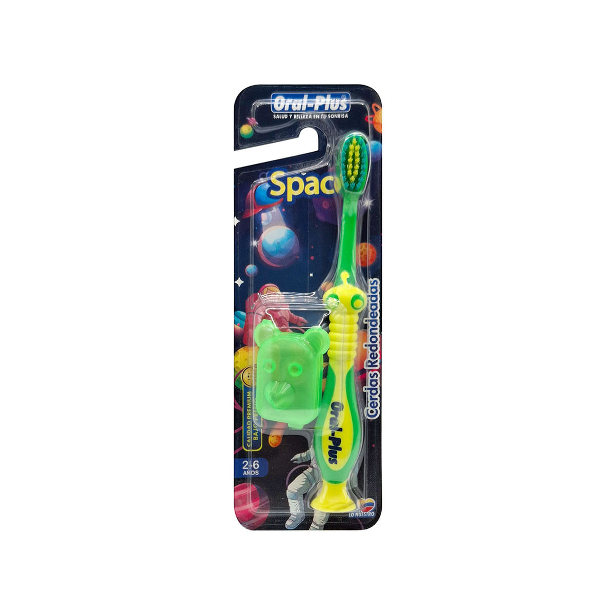 Cepillo Dental Space Oral Plus + Protector Blister x 1 Und