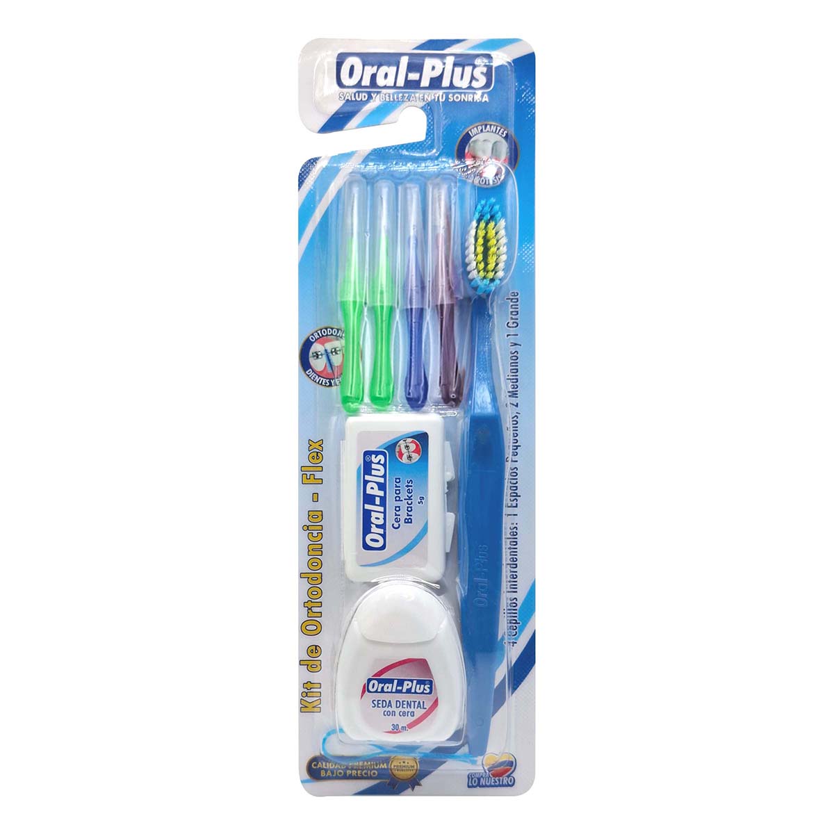 Kit de Ortodoncia Flex Oral Plus Blister x 7 Arts
