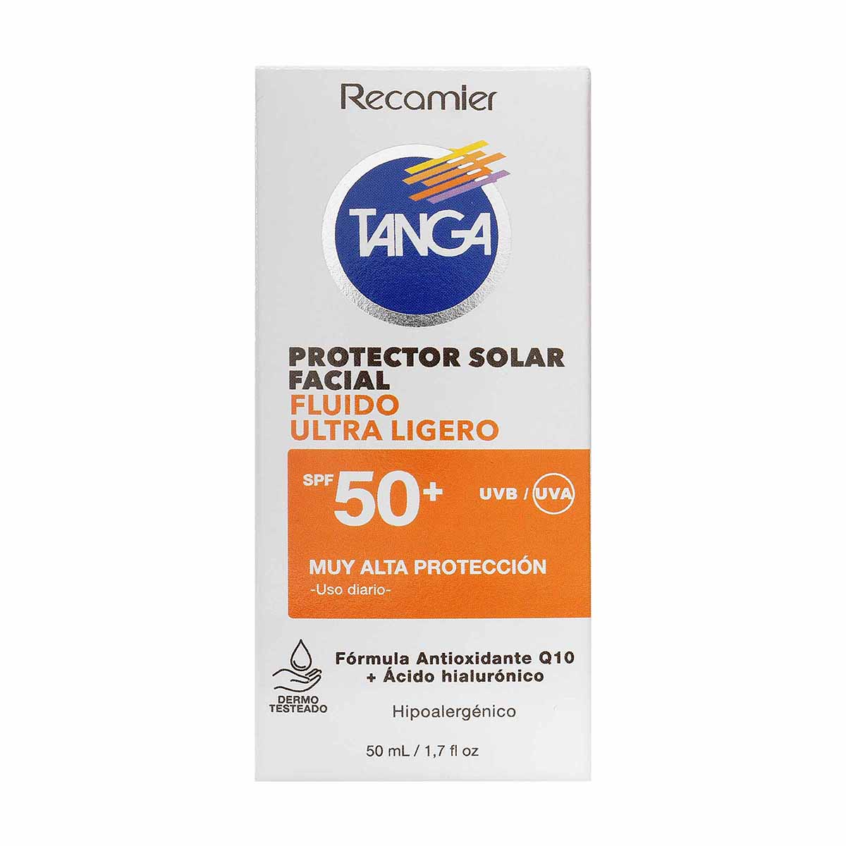 Protector Solar Ultraligero SPF 50+ Tanga Frasco x 50 mL