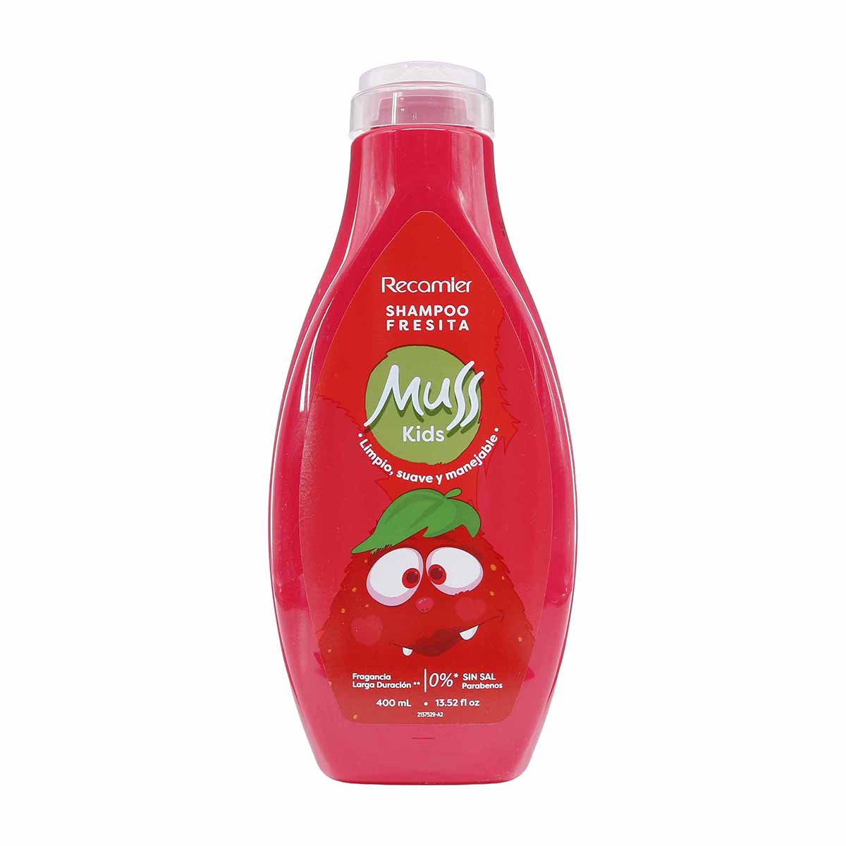 Shampoo Fresita Kids Muss Frasco x 400 mL