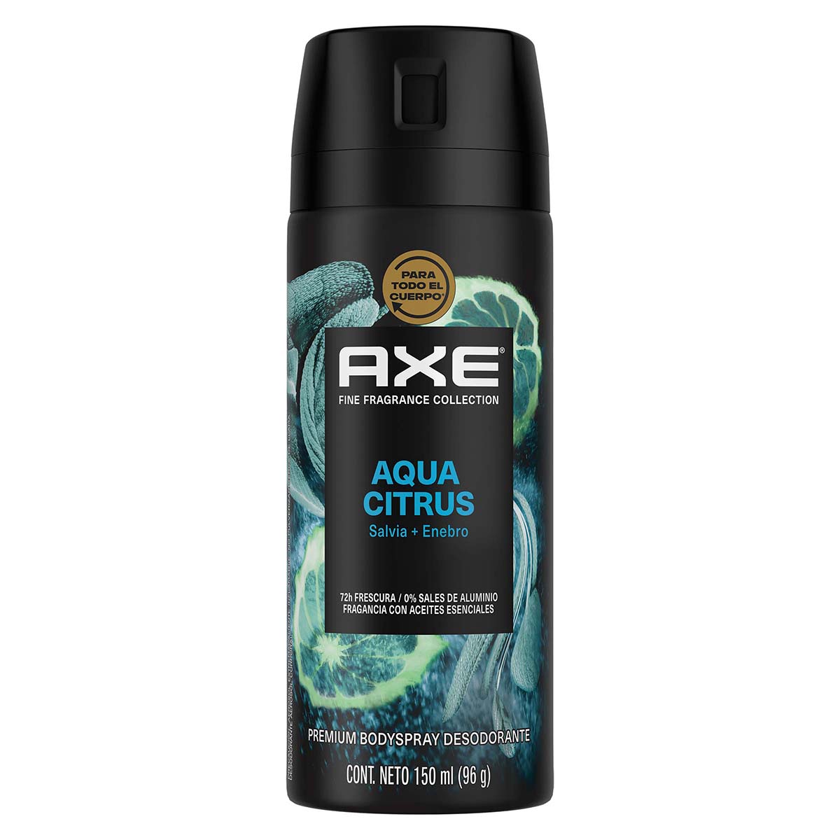 Desodorante Body Spray Aqua Citrus Axe Spray x 150 mL