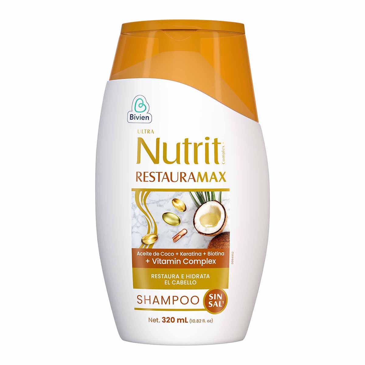 Shampoo RestauraMax Coco Nutrit Frasco x 320 mL