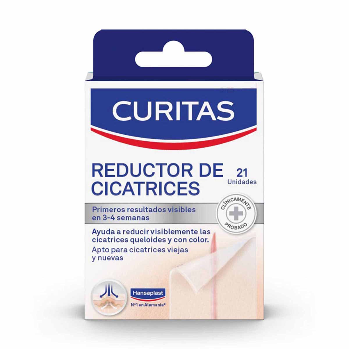 Reductor de Cicatrices Curitas Caja x 21 Unds