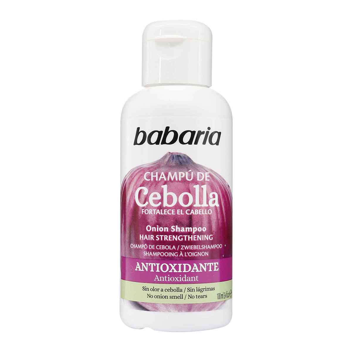 Shampoo Cebolla Babaria Frasco x 100 mL