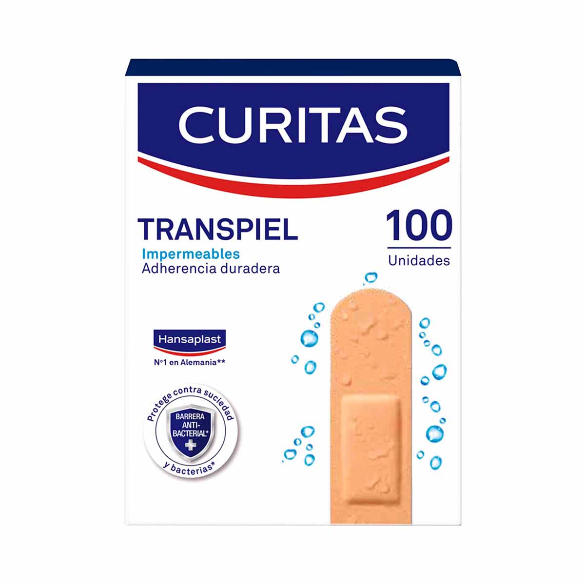 Curas Transpiel Curitas Caja x 100 Unds