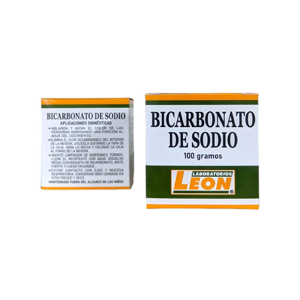 Bicarbonato de Sodio Leon Caja x 100g