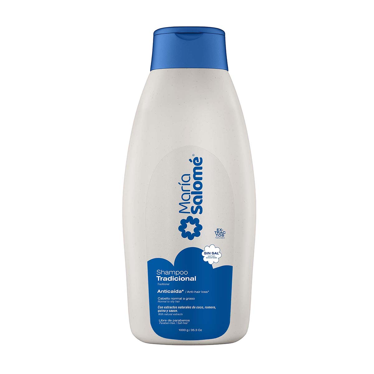 Shampoo María Salomé Anticaída Frasco x 1000 mL