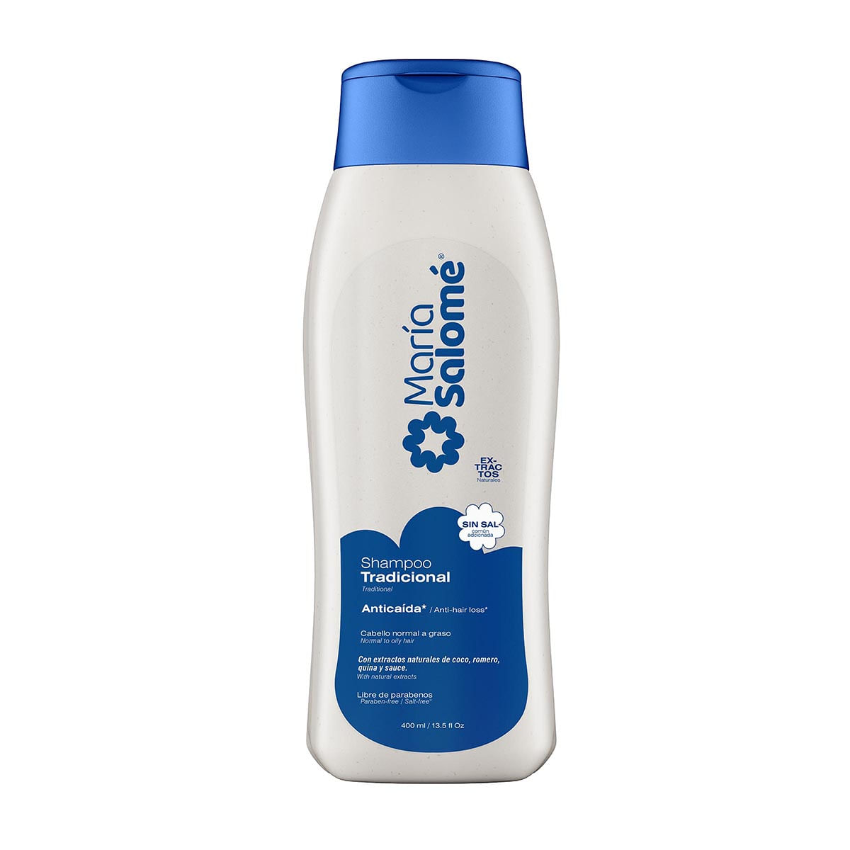 Shampoo María Salomé Anticaída Frasco x 400 mL