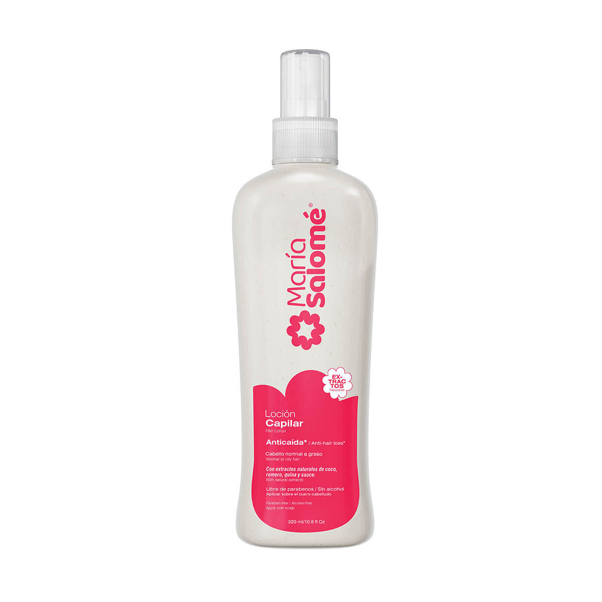Loción Capilar María Salomé Anticaída Spray x 320 mL
