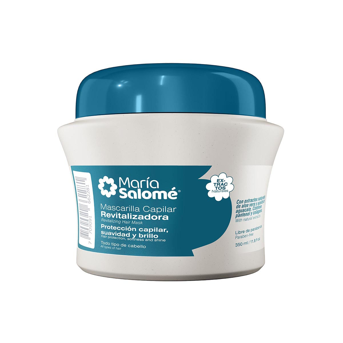 Mascarilla Capilar María Salomé Revitalizadora Frasco X 350 Ml.