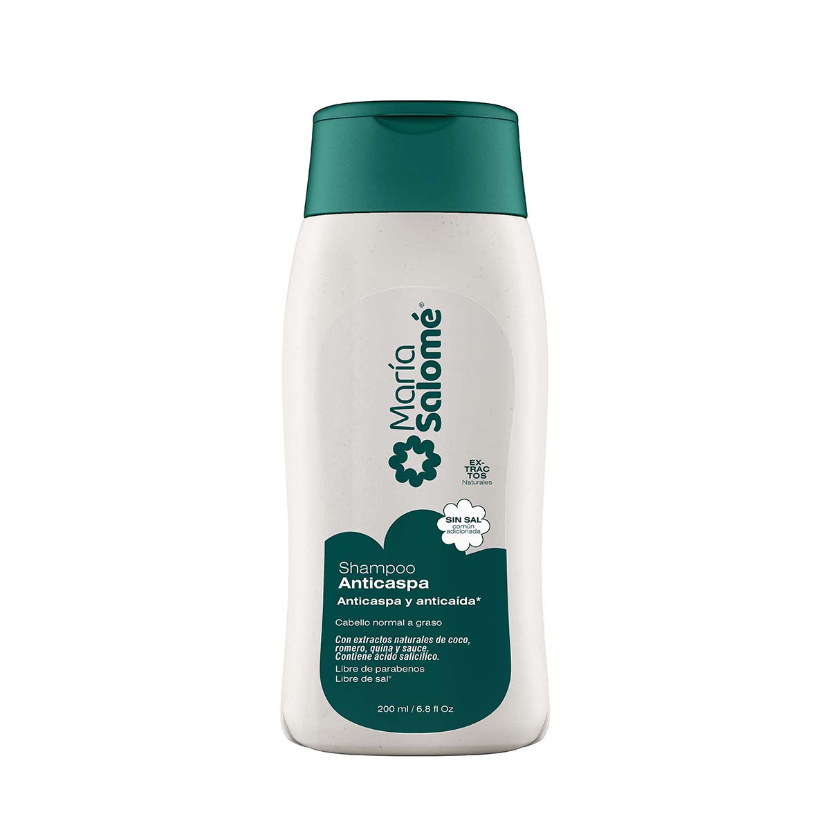 Shampoo María Salomé Anticaspa Frasco x 200 mL