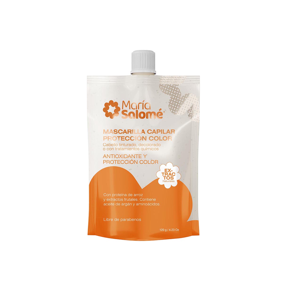 Mascarilla Capilar Proteccion Color Maria Salome Doypack x 120g