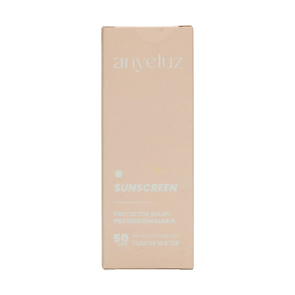 Protector Solar SPF 50+ Fusion Water Tono Light Anyeluz Frasco x 50 mL