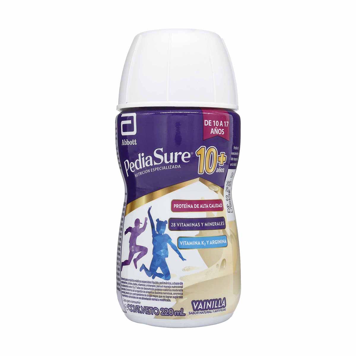 Alimento Abbott Pediasure10+ Vainilla Botella x 220 mL