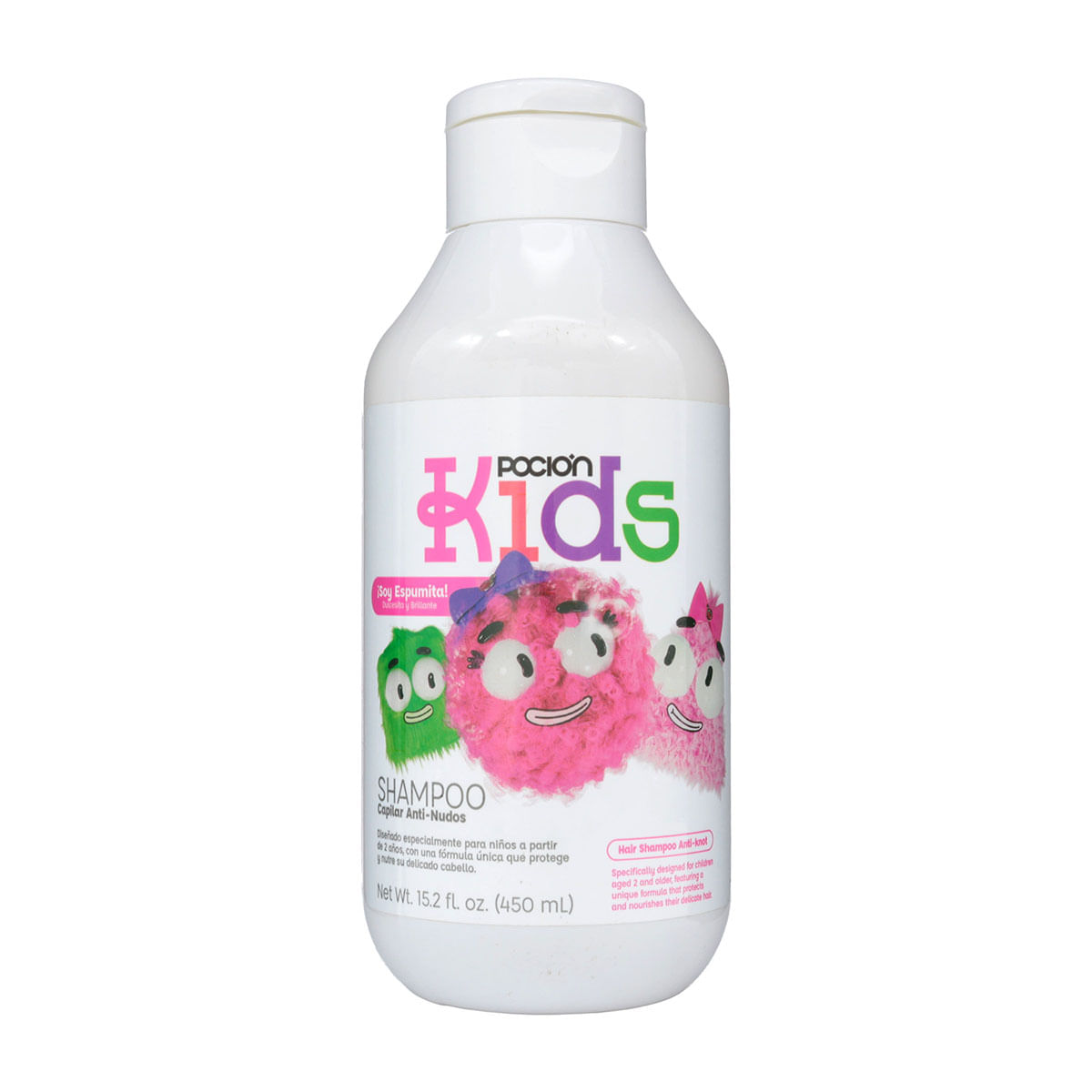 Shampoo Anti-Nudos Kids Pocion Frasco x 450 mL