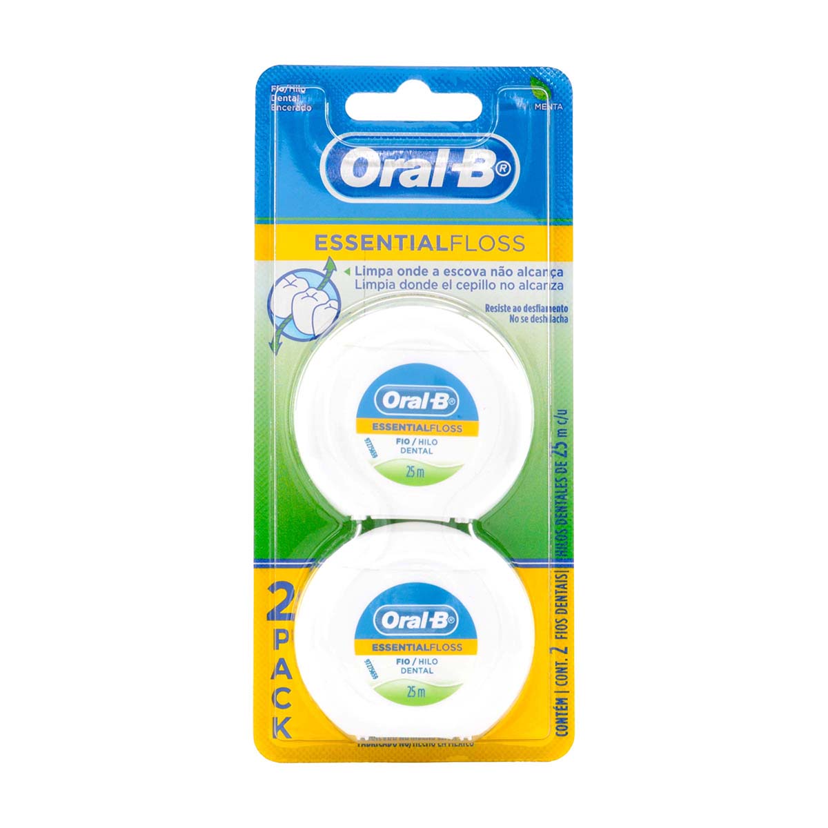 Seda Dental EssentialFloss 25M Oral-B Pack x 2 Unds