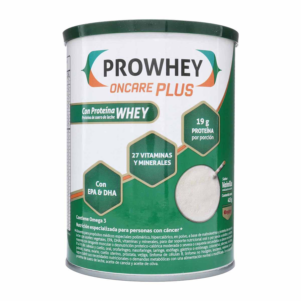 Proteina en Polvo Oncare Plus Prowhey Tarro x 415g