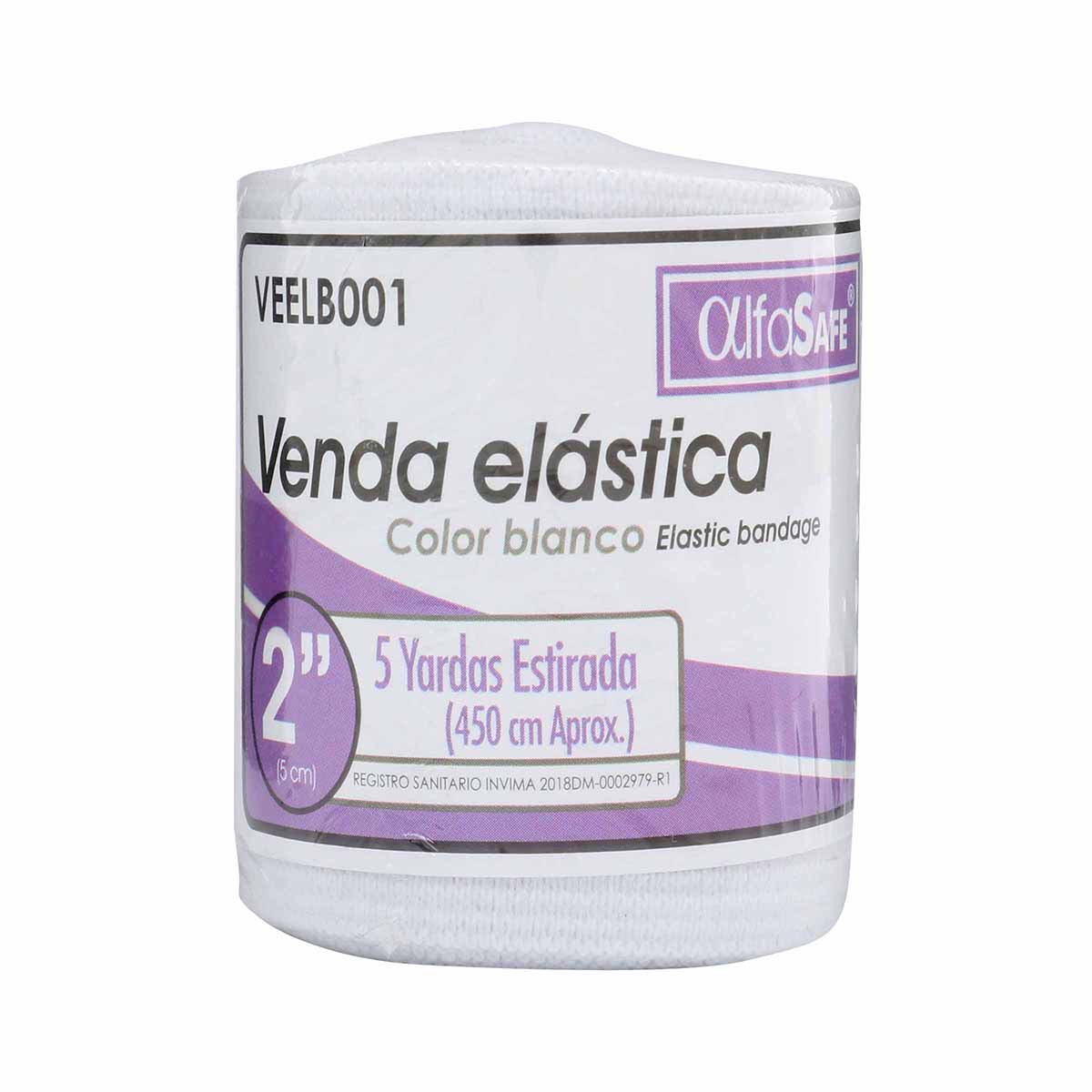 Venda Elastica 2x5 Alfa Sage Paquete x 1 Und
