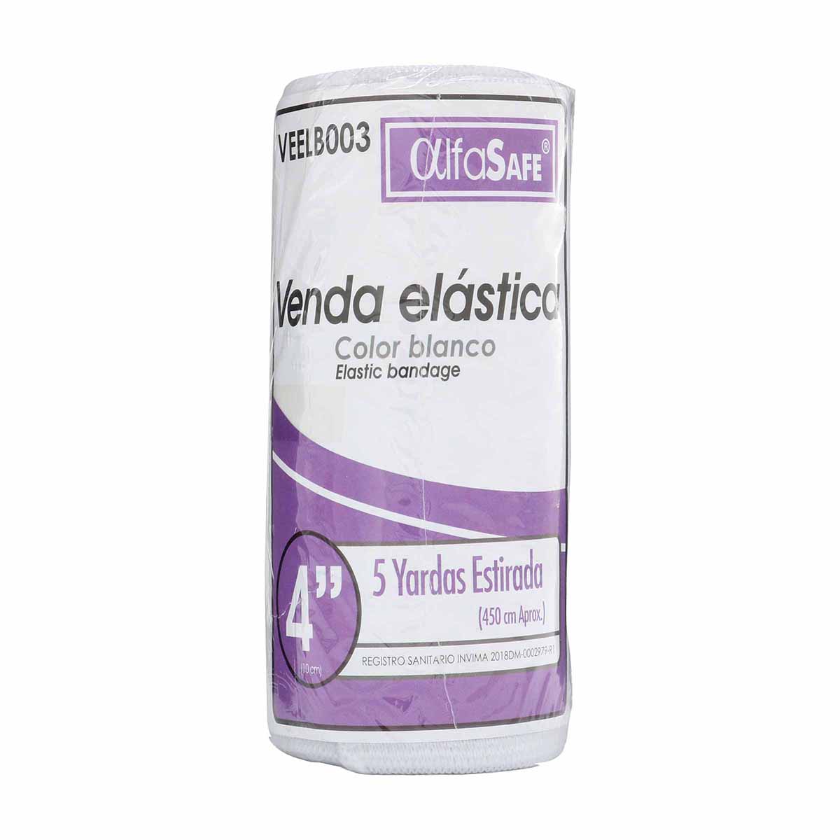 Venda Elastica 4x5 Alfa Sage Paquete x 1 Und
