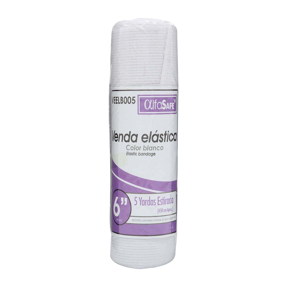 Venda Elastica 6x5 Alfa Sage Paquete x 1 Und