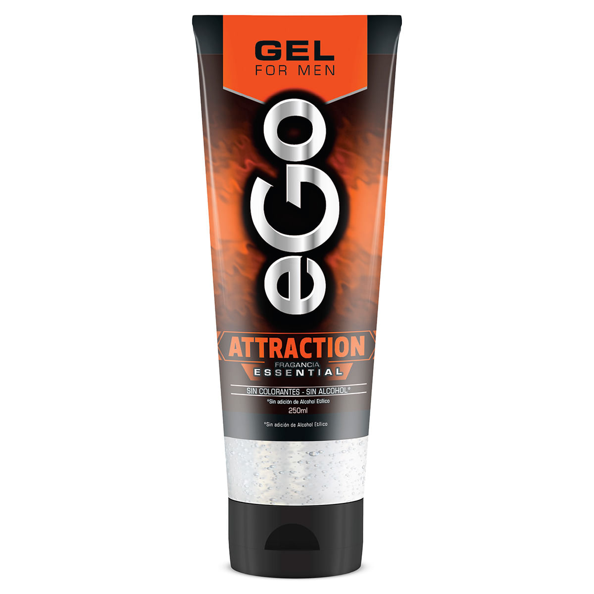 Gel Capilar Ego For Men Attraction Essential Tubo X 250 Ml.
