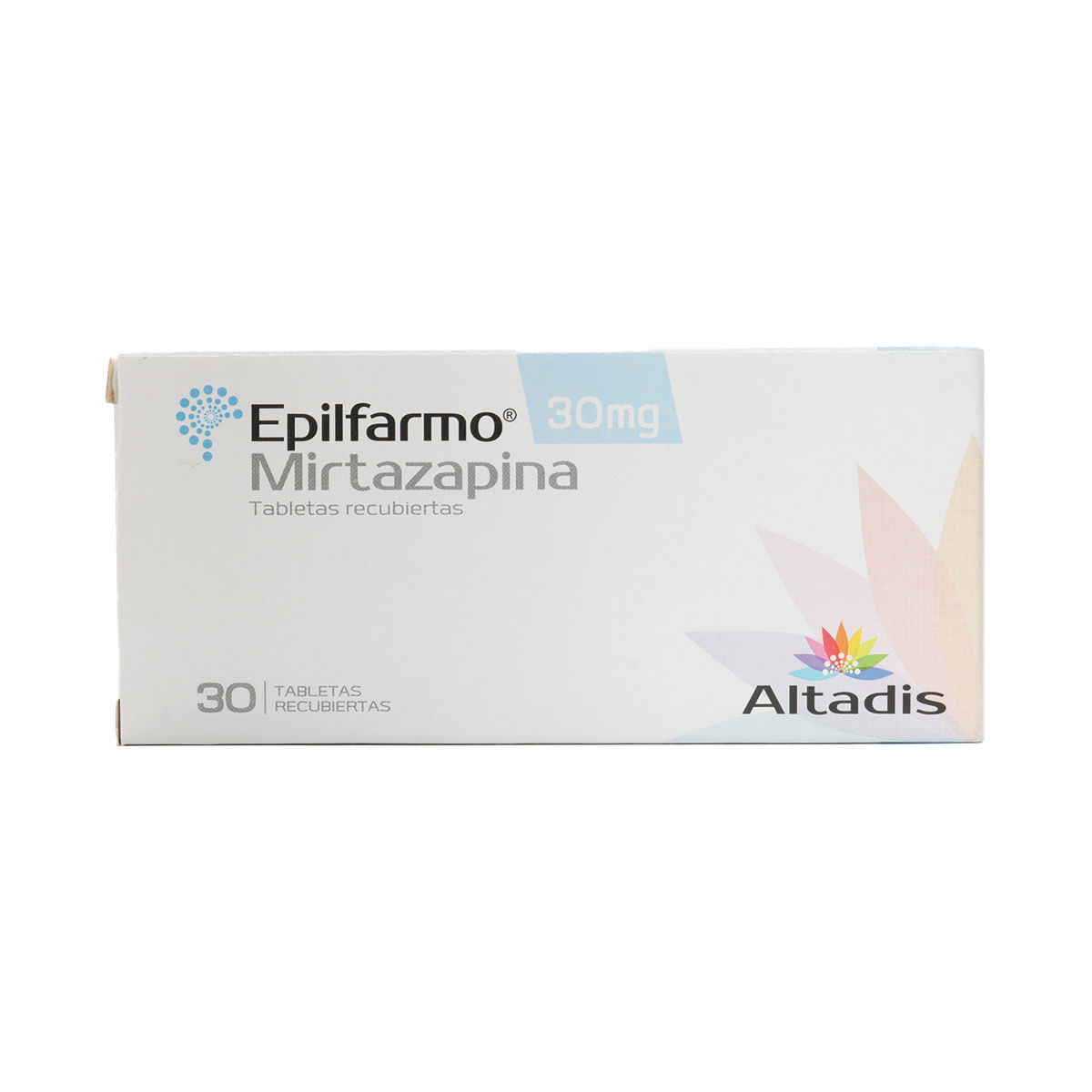 Epilfarmo Mirtazapina 30mg Altadis Caja x 30 Tabletas