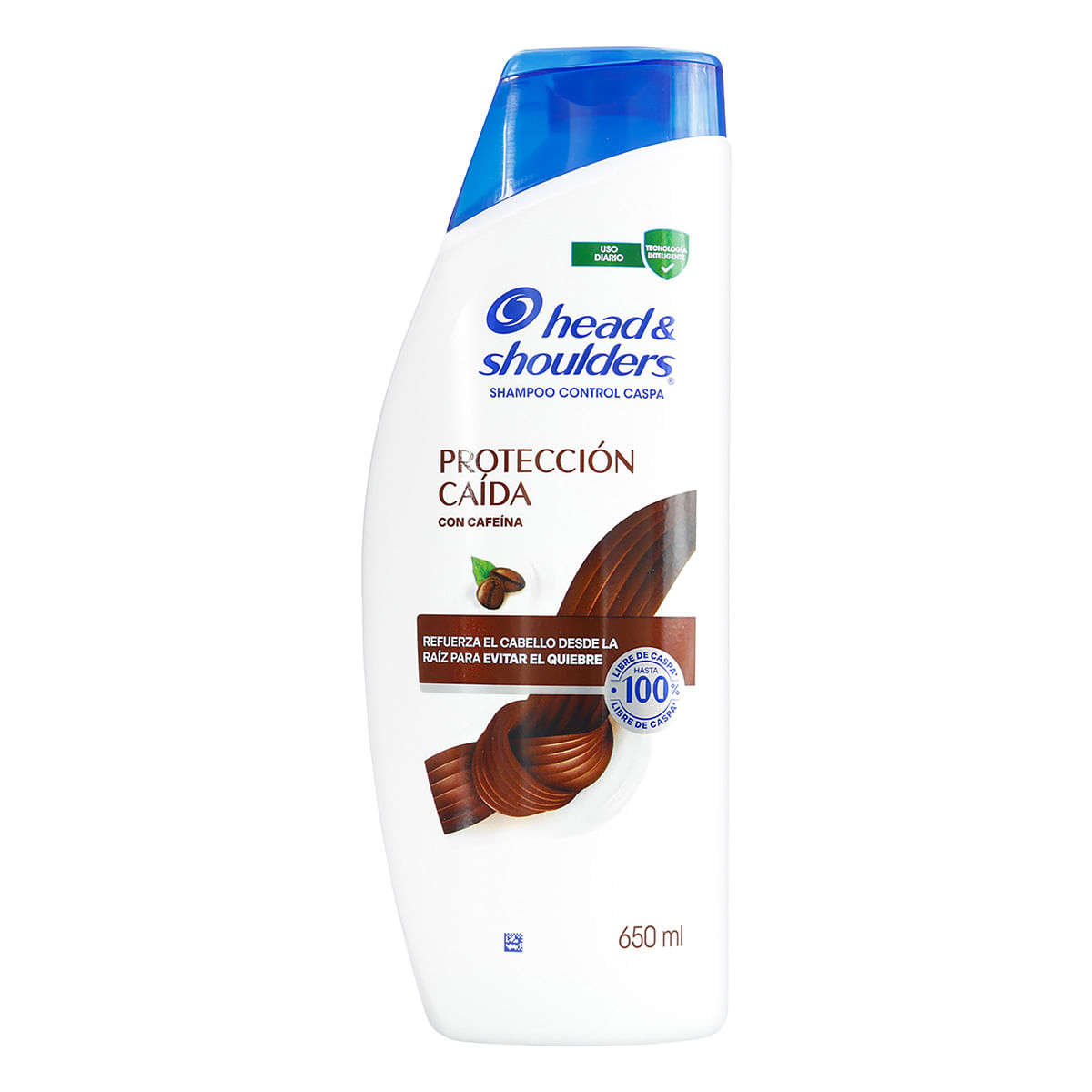 Shampoo Protección Caida con Cafeina Head & Shoulders Frasco x 650 mL