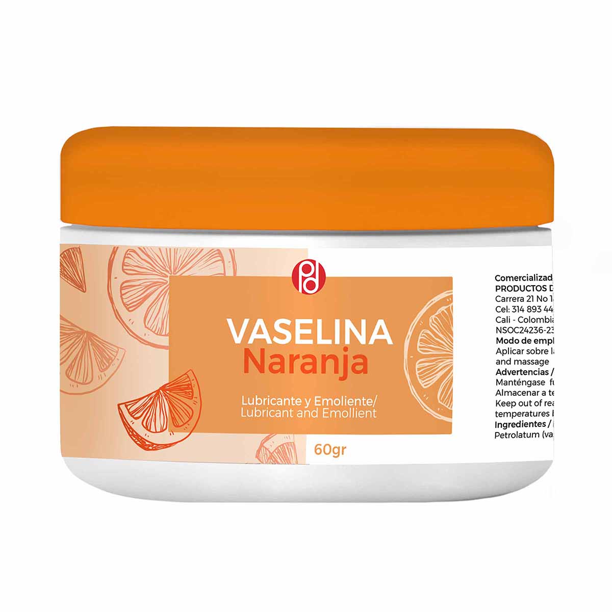 Vaselina Naranja Drogam Pote x 60g