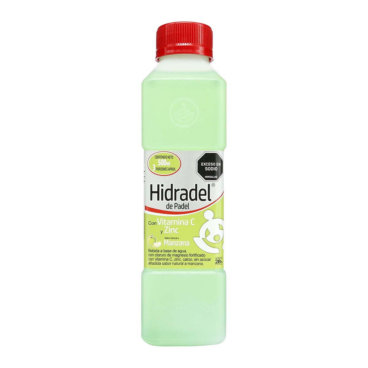 Bebida Refrescante Manzana Hidradel Botella x 500 mL
