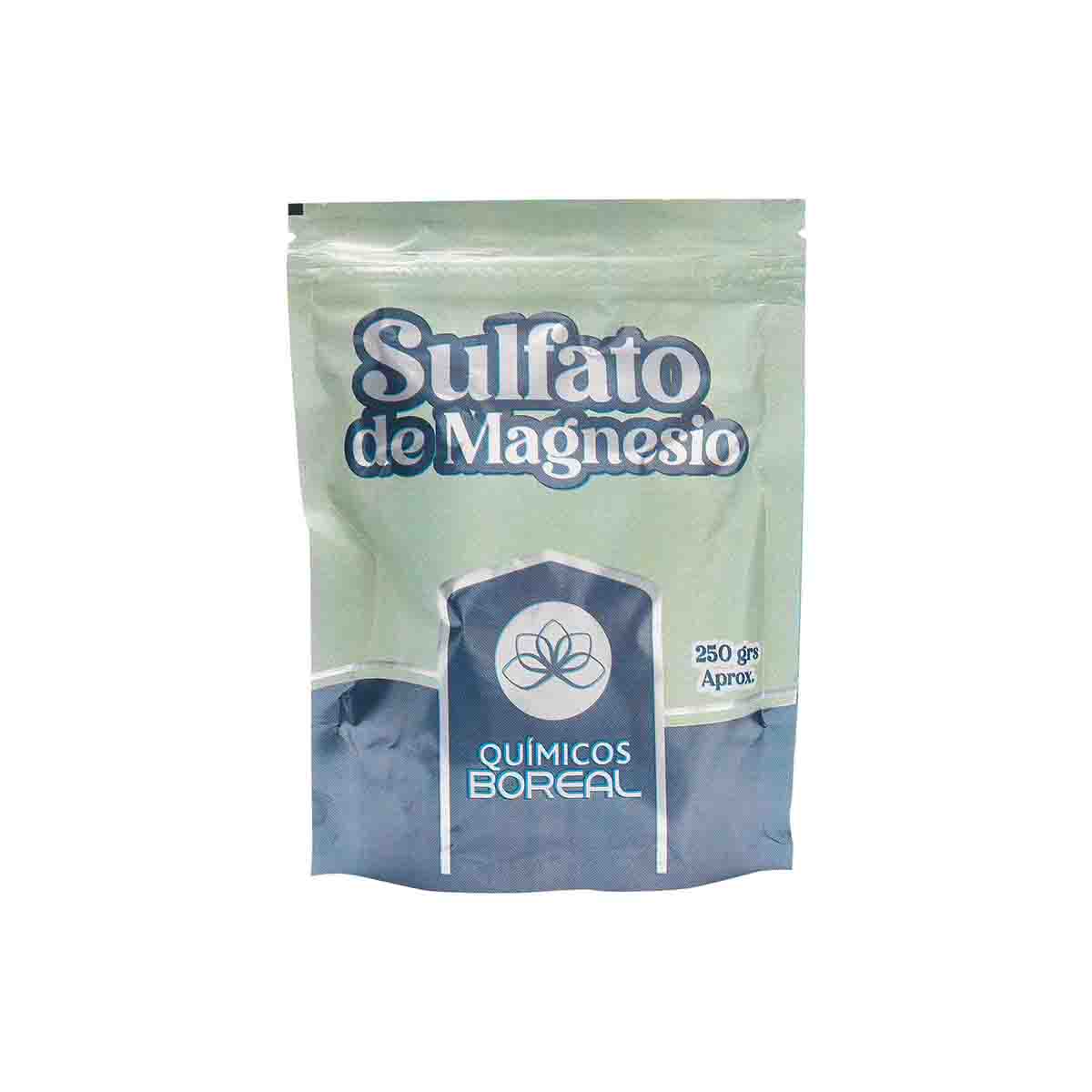 Sulfato de Magnesio Químicos Boreal Paquete x 250g