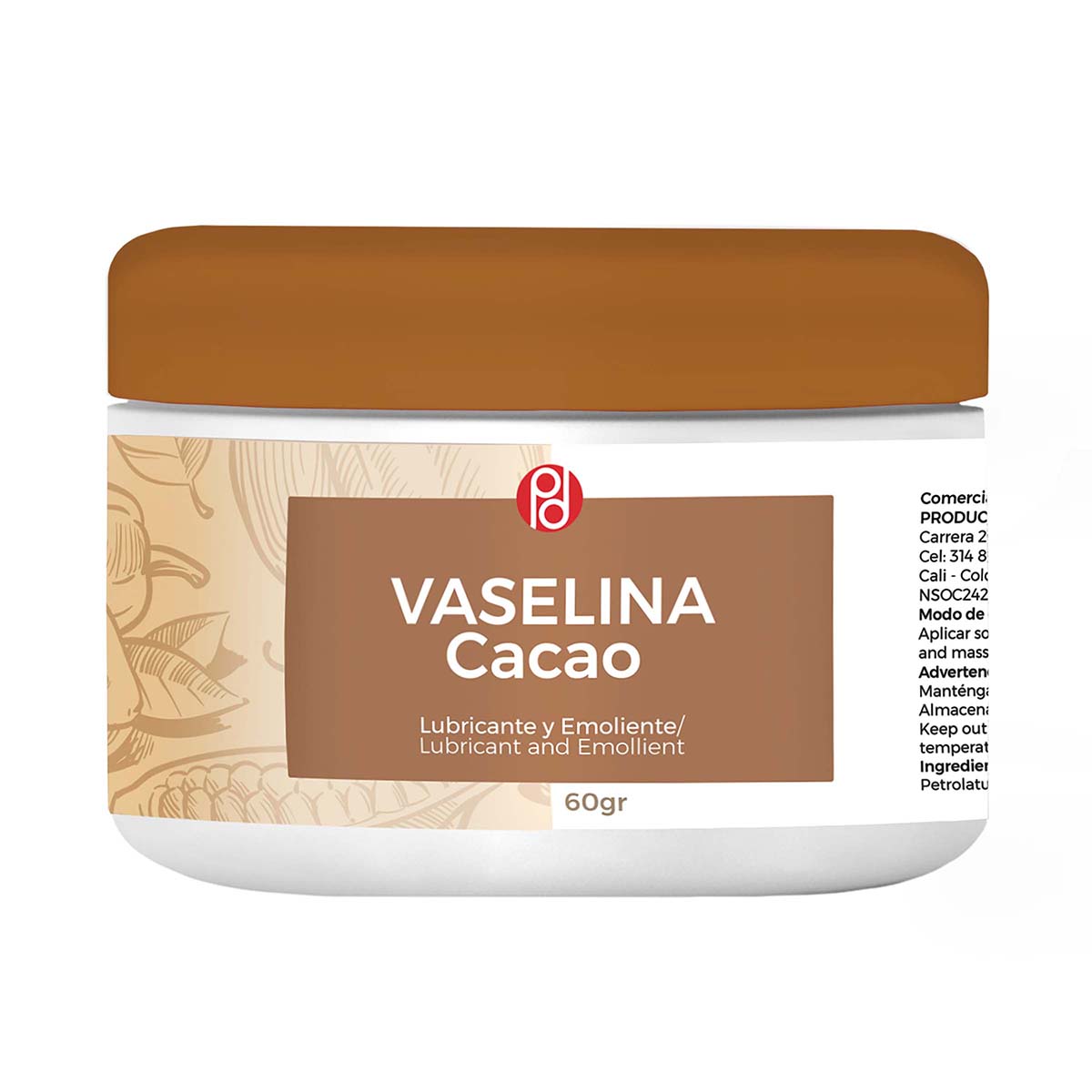 Vaselina Cacao Drogam Pote x 60g