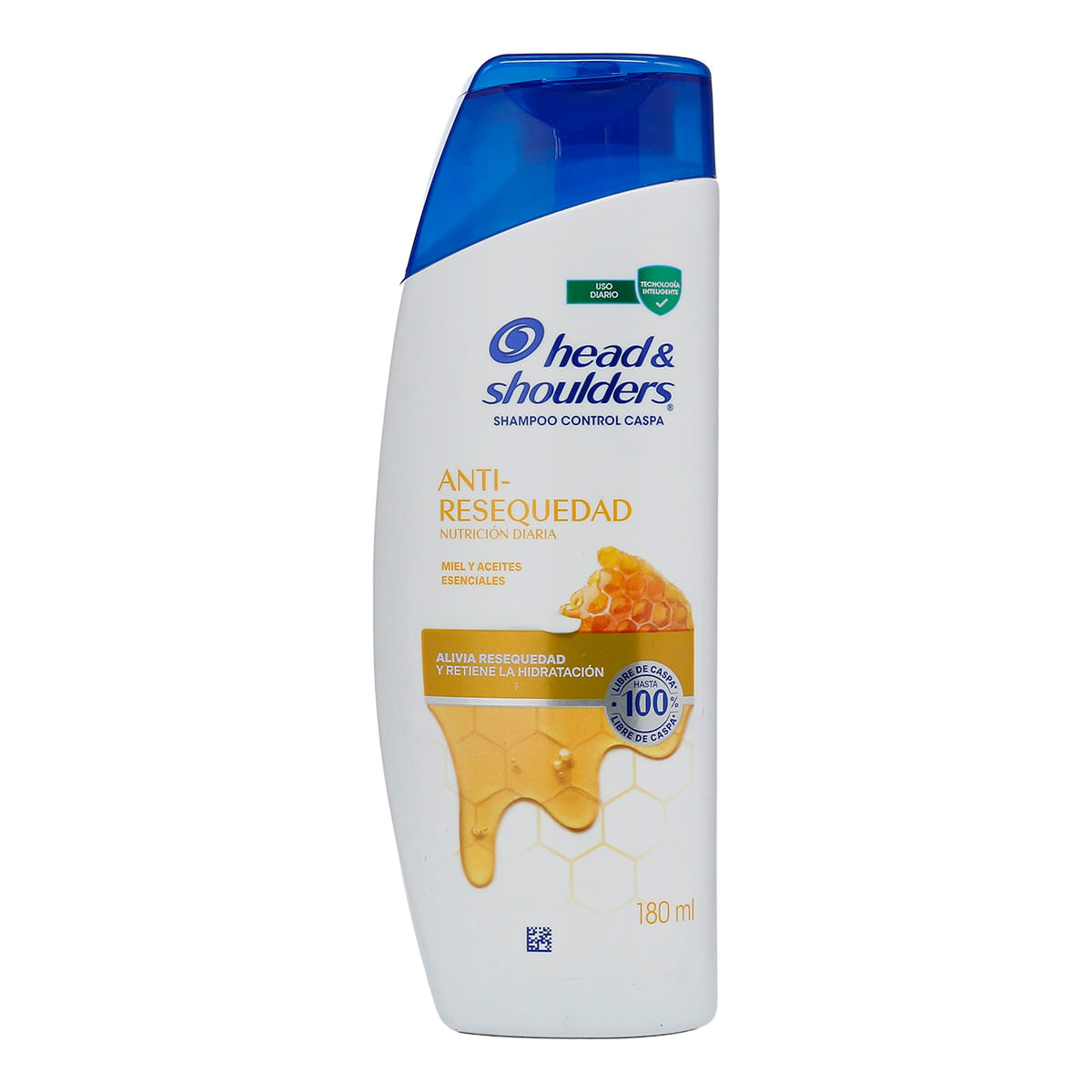 Shampoo Anti-Resequedad Miel Head & Shoulders Frasco x 180 mL