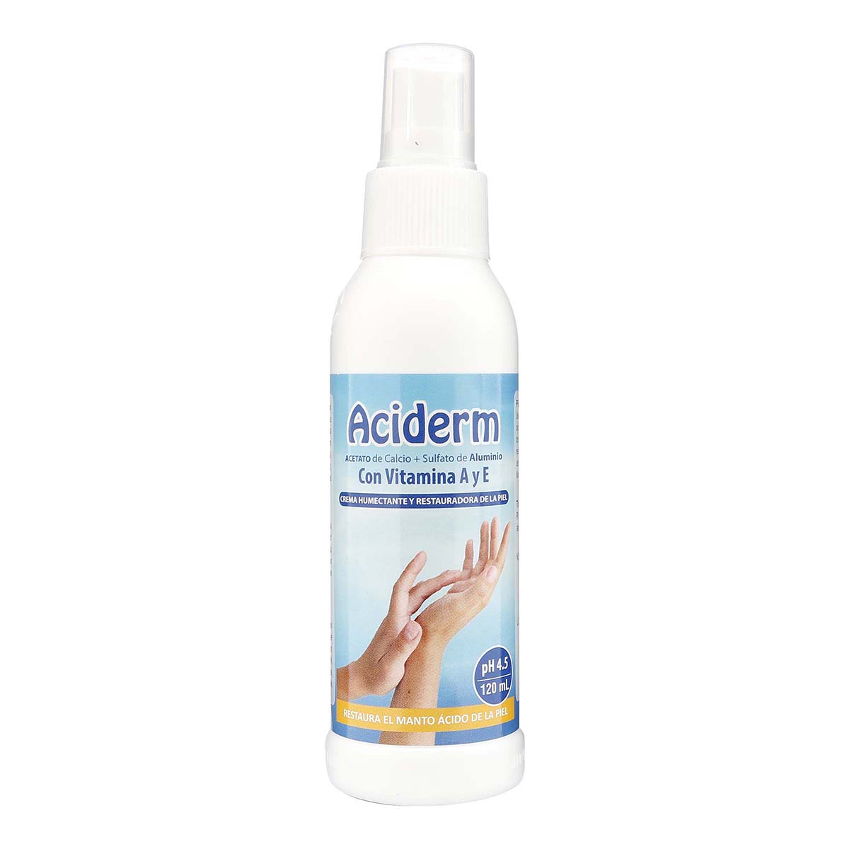 Crema Humectante y Restauradora Aciderm Frasco x 120 mL
