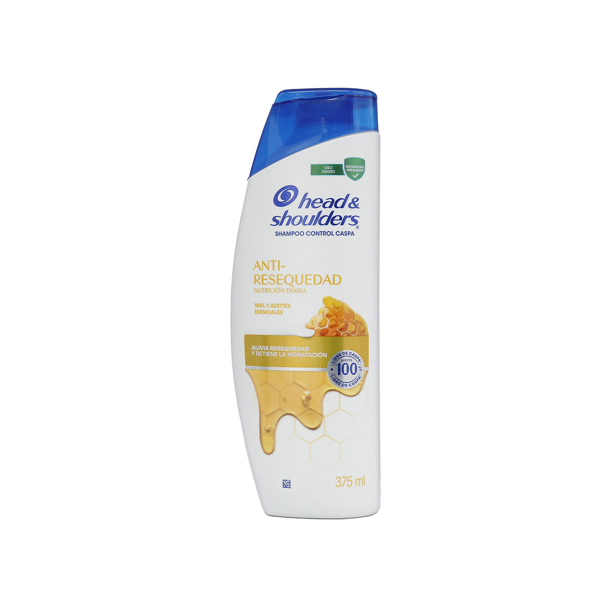 Shampoo Anti-Resequedad Miel Head & Shoulders Frasco x 375 mL