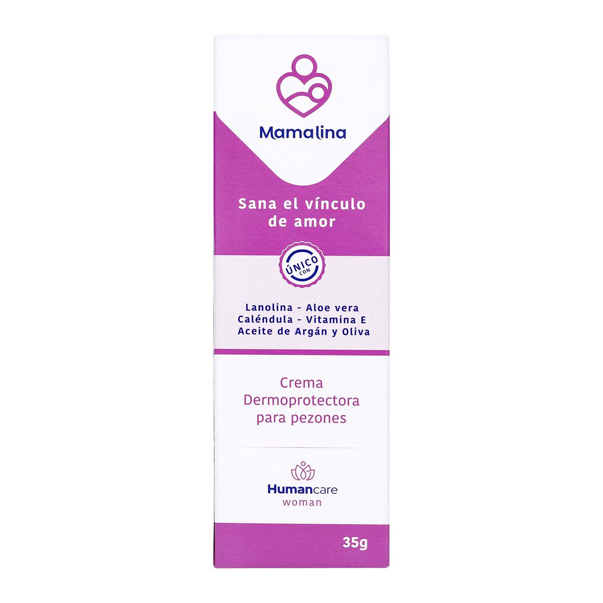 Crema Dermoprotectora para Pezones Mamalina Tubo x 35g