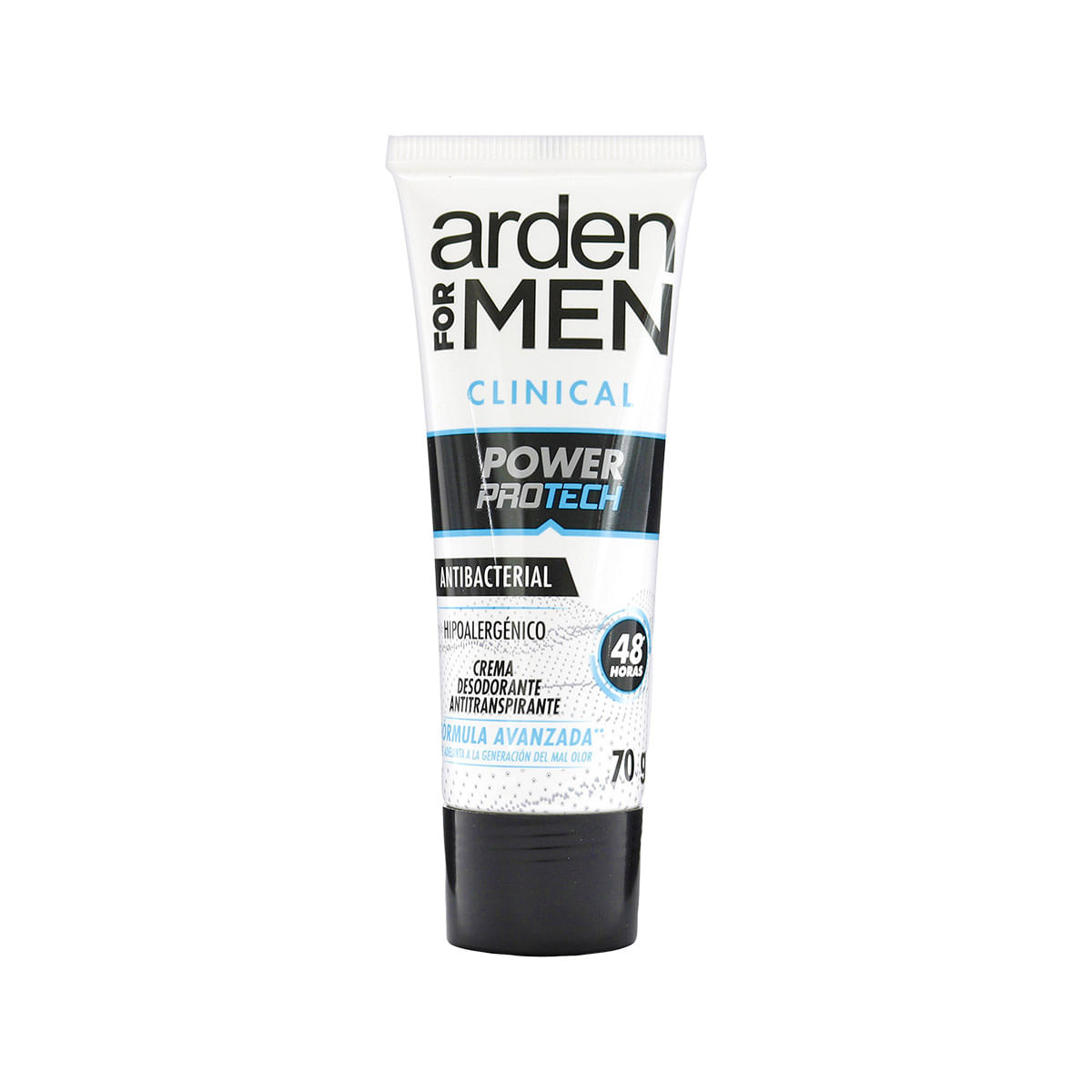 Desodorante Crema Colapsible Clinical Power ProTech Arden for Men Tubo x 70g